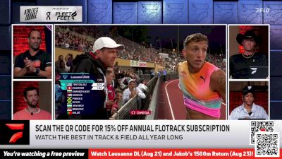Masai Russell lInterview | 2026 Lausanne Diamond League