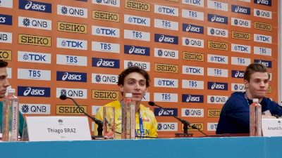 Mondo Duplantis After Breaking The Pole Vault WR Again