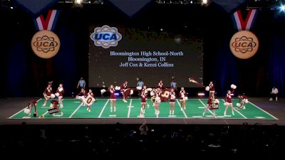 Bloomington High School-North [2022 Large Varsity Division II Game Day Prelims] 2022 UCA National High School Cheerleading Championship