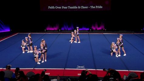 Faith Over Fear Tumble & Cheer - The Pride [2022 L1 Performance Rec - 12Y (NON) - Small Semis] 2022 The Quest