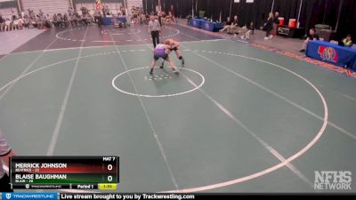 Blaise Baughman  over Merrick Johnson