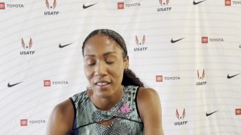 Ajee Wilson After Not Making Team USA In The 800m