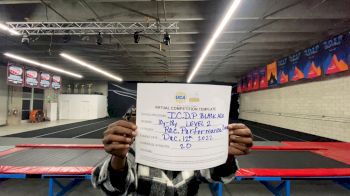 ICDP BLACKACE [Performance Rec - 10-18Y (NON)] 2022 UCA & UDA December Virtual Regional