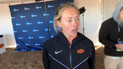 OK State's Taylor Roe Excited That The Women's Race Was Hyped Up