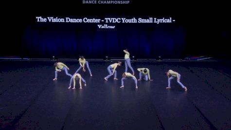 The Vision Dance Center - TVDC Youth Small Lyrical - Yellow [2021 Youth Contemporary / Lyrical - Small Semis] 2021 The Dance Summit