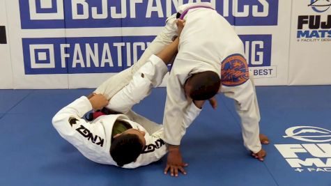 Baby Shark Shows How To Off Balance From The Open Guard