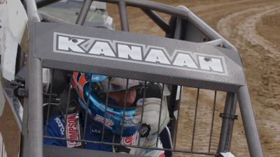 Kanaan Tests Midget At IMS Dirt Track