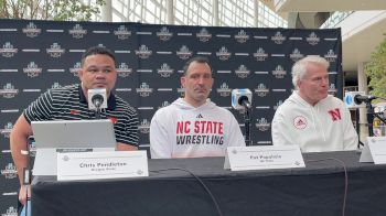 Chris Pendleton, Pat Popolizio, Mark Manning Pre-NCAA News Conference