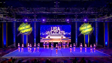 USA Wildcats - Covergirls [2024 Junior--Medium] 2021 CHEERSPORT: Concord Classic 1