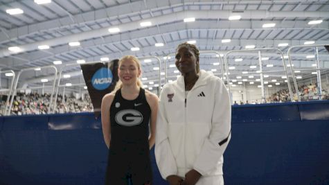 Co-Champions In The Women's High Jump At The 2025 NCAA Indoor Championship