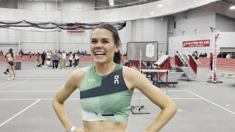 Josette Andrews World Lead In Women's 5k At Last Chance Qualifier At BU