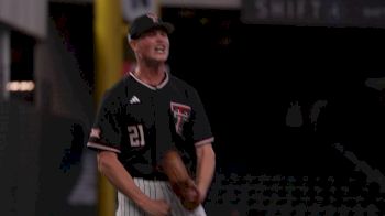 Jackson Burns of Texas Tech Gets Out Of A Jam Vs. OU