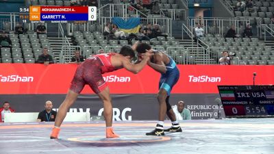 61 kg Quarterfinal - Nahshon Garrett, USA vs Ahmad Javan, IRI