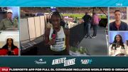 Melissa Jefferson-Wooden joins the Athlete's Lounge after 100m Win in 2025 Brussels Diamond League