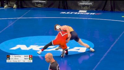 125 lb R32, Troy Spratley, Oklahoma State vs Andrew Binni, Navy