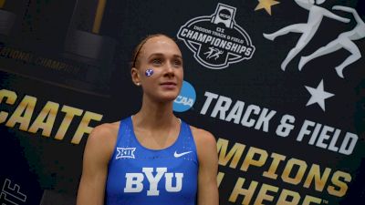 Jane Hedengren After Winning 5000m Title