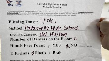 Pattonville High School [Virtual Medium Varsity - Hip Hop Finals] 2021 NDA High School National Championship
