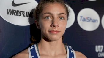 Jaclyn Bouzakis USA 2023 U17 World bronze medalist at 40 kg