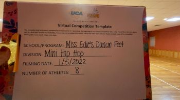 Miss Edie's Dancin Feet - Dance Stars(HH) [Mini - Hip Hop] 2022 UDA Battle of the Northeast Virtual Dance Challenge