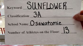 Osawatomie High School [3A Game Day] 2020 KSHSAA Game Day Spirit Virtual Showcase