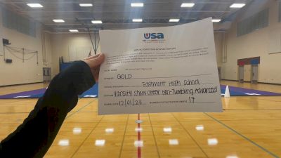 Eastmont High School [Varsity Show Cheer Non Tumbling Advanced] 2023 USA Virtual Spirit Regional I