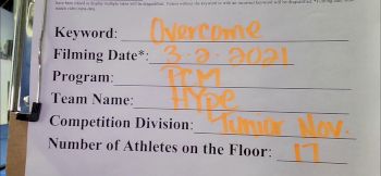 Pacific Coast Magic - Hype [L1 Junior - Novice] 2021 Spirit Sports: Virtual Duel in the Desert