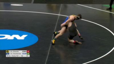184 m, Nelson Brands, Iowa vs Dominic Ducharme, CSBU