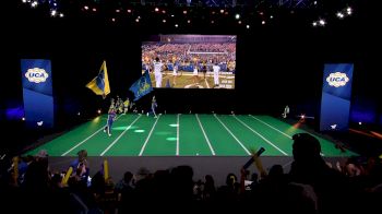 University of Delaware [2024 Small Coed Game Day Semis] 2024 UCA & UDA College Cheerleading & Dance Team National Championship