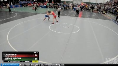 Caeden Olin&nbsp;over&nbsp;Jordan Johnson