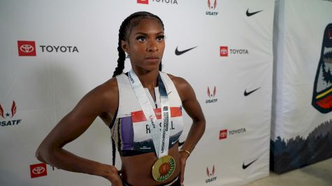 Masai Russell After Winning National Title