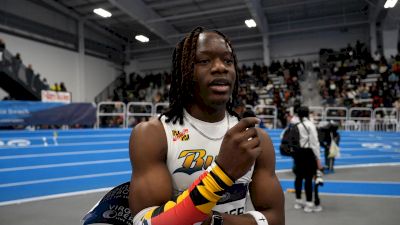 Cam Homer Runs Solid 300m For Invite Win at VA Showcase