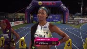 Gabby Thomas Lights Up The Track In Blazing 100m | 2026 CT Silver: Rovereto Race Video