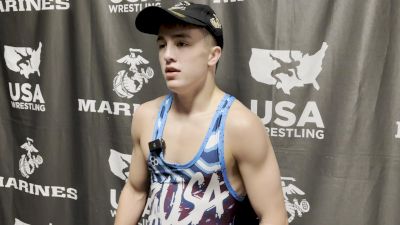 Evan Cies After Winning A Greco Fargo Title