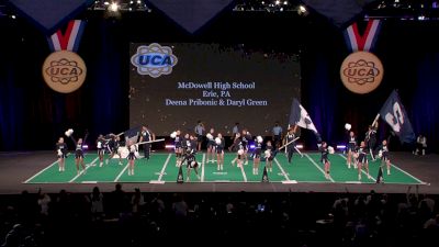 McDowell High School [2022 Medium Varsity Coed Game Day Finals] 2022 UCA National High School Cheerleading Championship