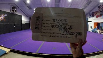 Rockstar Cheer NC East - Prodigy [Level 1 L1 Junior - Small] Varsity All Star Virtual Competition Series: Event VII