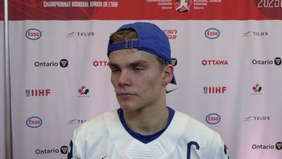 Aron Kiviharju Aiming To Be The Best Captain Team Finland's World Juniors Players Have Ever Had