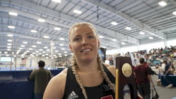 Axelina Johansson Throws 19.28m to Win The Women's Shot Put At 2025 NCAA Indoors