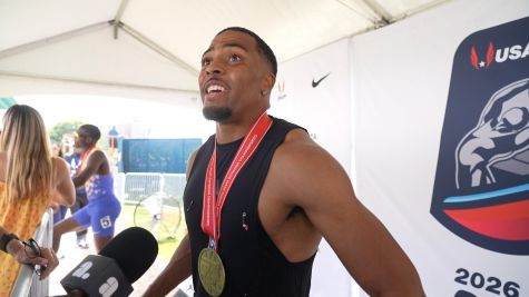Justin Robinson Breaks Down 44.31 Performance: Self-Coaching, Front-Half Adjustments & Recovery | Post-Race Interview 2026 USATF