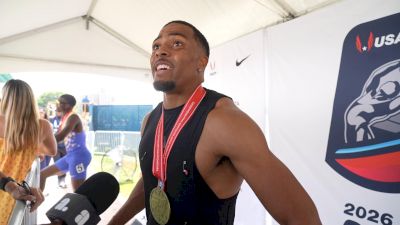 Justin Robinson Breaks Down 44.31 Performance: Self-Coaching, Front-Half Adjustments & Recovery | Post-Race Interview 2026 USATF