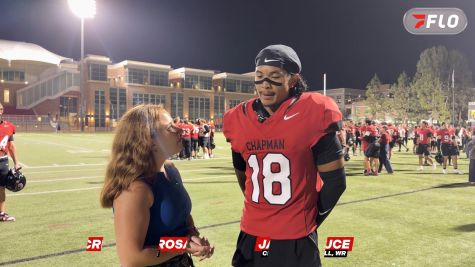Post-Game Interview - Chapman Football's Jason Bruce | 2026 D3 Football