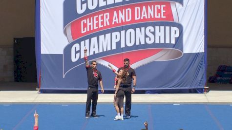 Trinity Valley Community College - Joselin and Alexis [2022 Partner Stunt] 2022 NCA & NDA Collegiate Cheer and Dance Championship