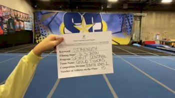 Spirit Central - Gold Tigers [L1 Youth] 2021 Varsity All Star Winter Virtual Competition Series: Event II