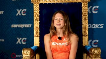 Chase Gilbert before 2025 Brooks XC Championships