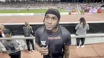 Wayne Pinnock On Competing In His First Diamond League Meet