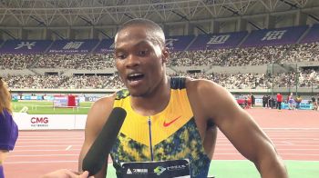 Gift Goes 9.97 To Win The 100m At The 2026 Shanghai Diamond League