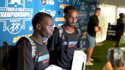 Ishmael Kipkurui and Habtom Samuel After Sweeping NCAA 10,000m Championship