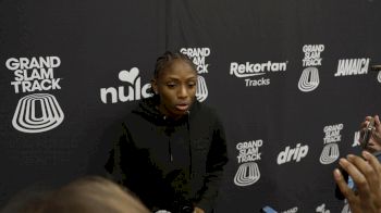 Melissa Jefferon-Wooden RUNS UNREAL 10.73 At GST Philly