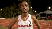 Habtom Samuel After Taking Down The NCAA DI 5K Record