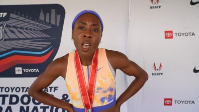 Aaliyah Butler Talks Victory in 400m Final, Mindset, Georgia Coaches & US Title | Post-Race Interview 2026 USATF
