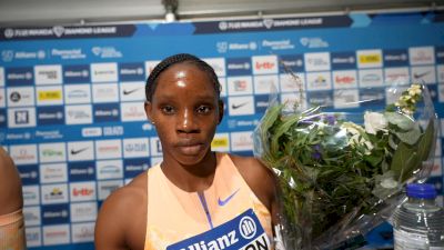 Tina Clayton Honors Late Coach Stephen Francis With Diamond League Title | 2026 Brussels Diamond League Post-Race Interview